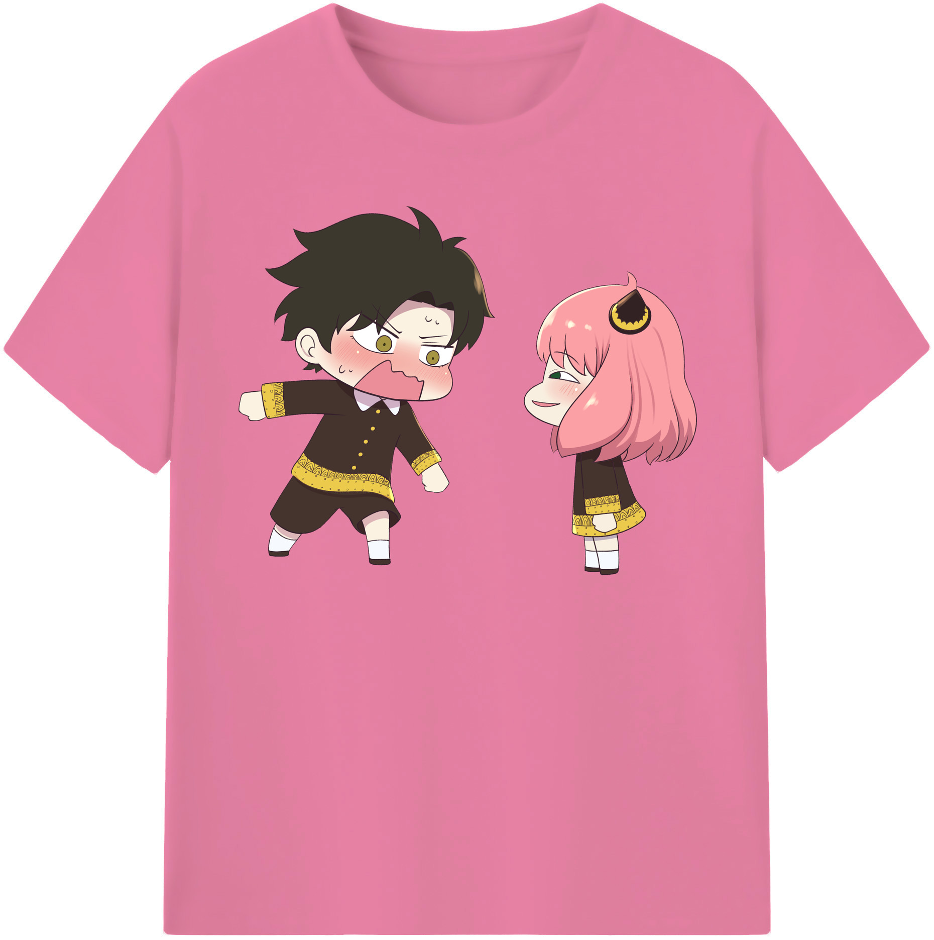 （画像用） SPY×FAMILY间谍家家酒 綿100％半袖Tシャツ（フロントプリント）